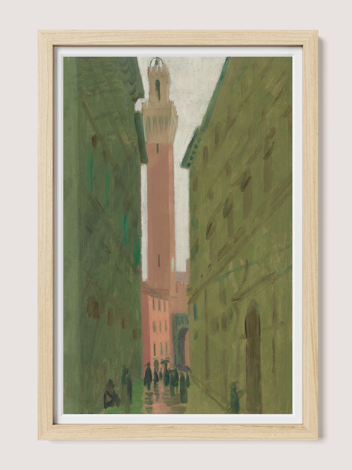 A Tower View in Sienna