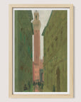 A Tower View in Sienna