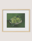 Still Life with Green Apples