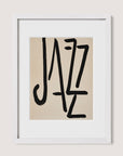 The Jazz Type Poster