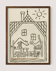 Dog & Cat In A House