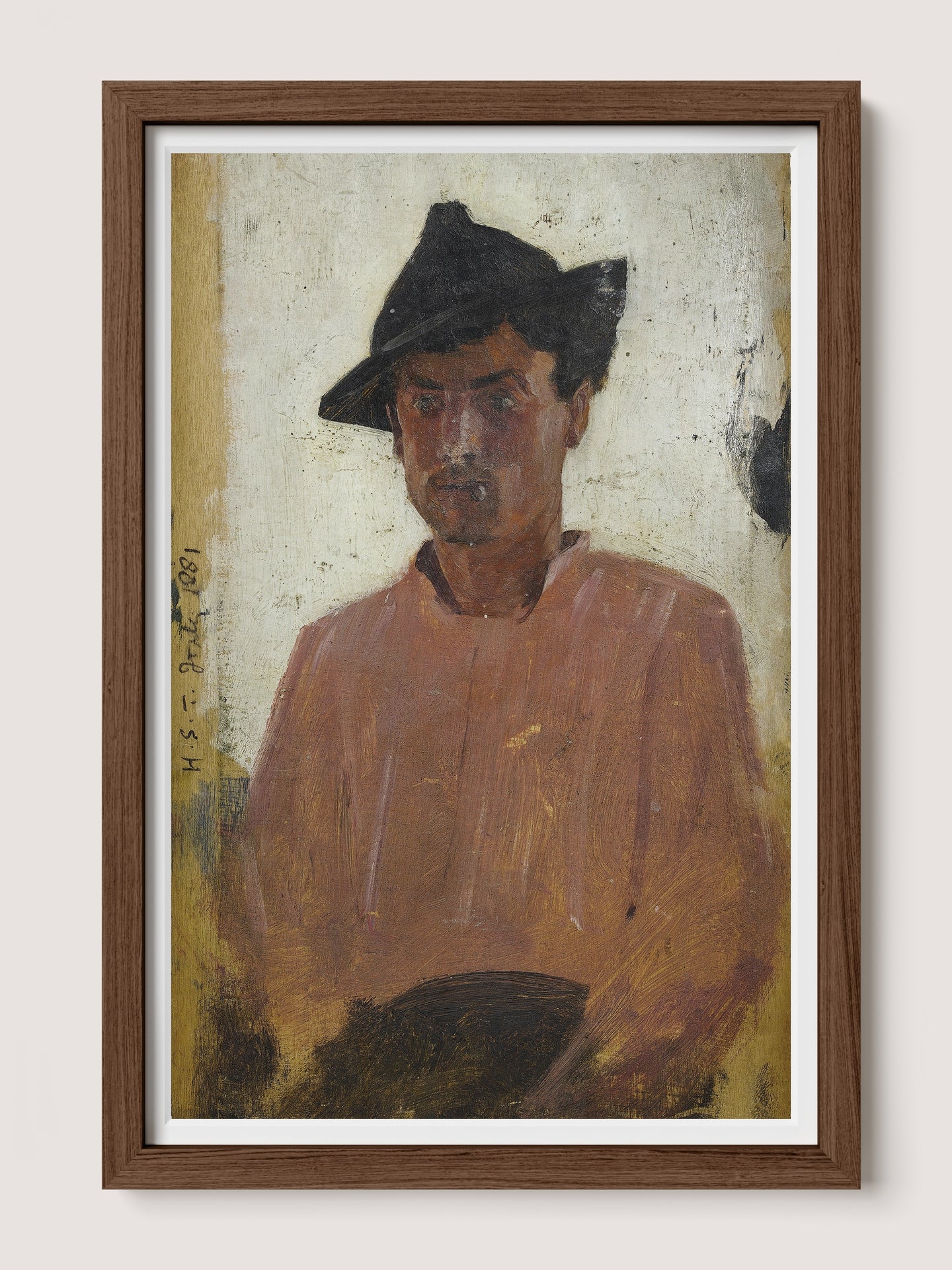 Italian Man With Hat