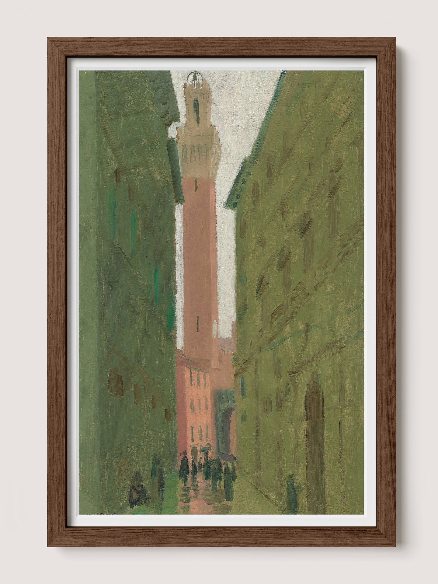 A Tower View in Sienna