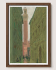 A Tower View in Sienna