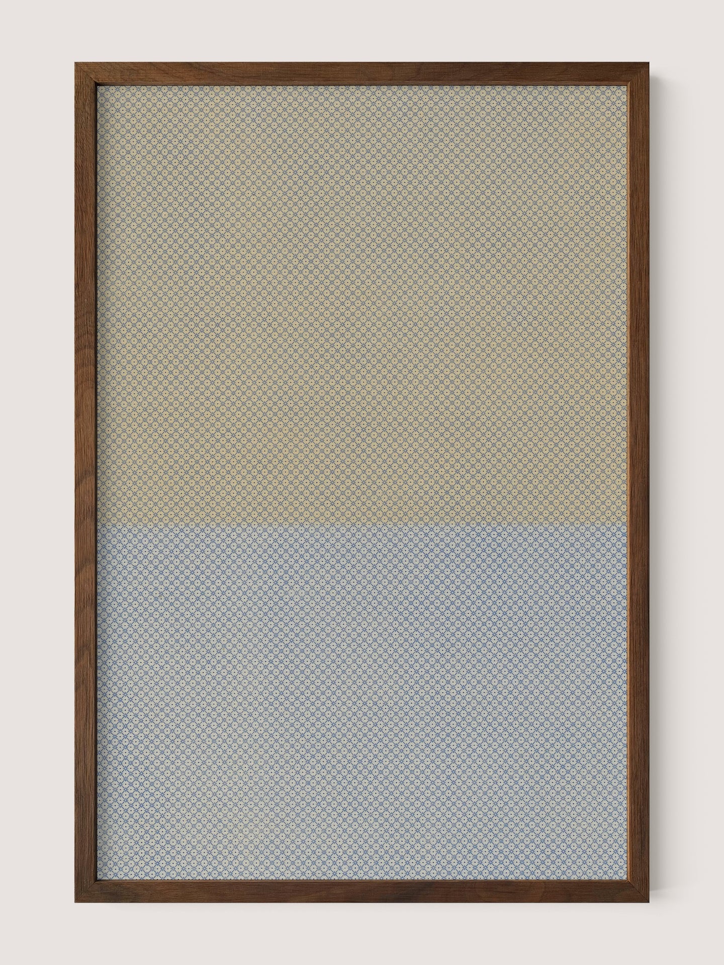 Squares in Toned Blue