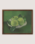 Still Life with Green Apples