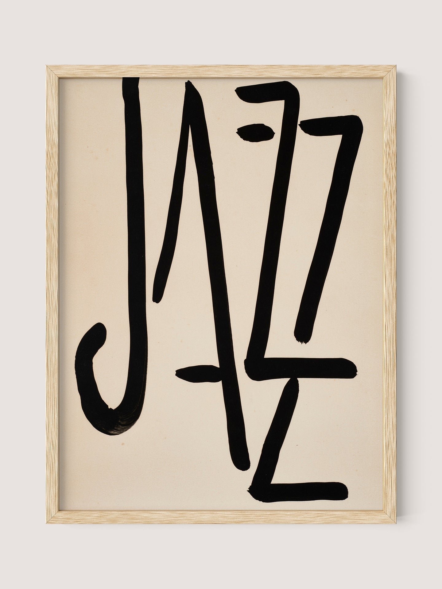 The Jazz Type Poster