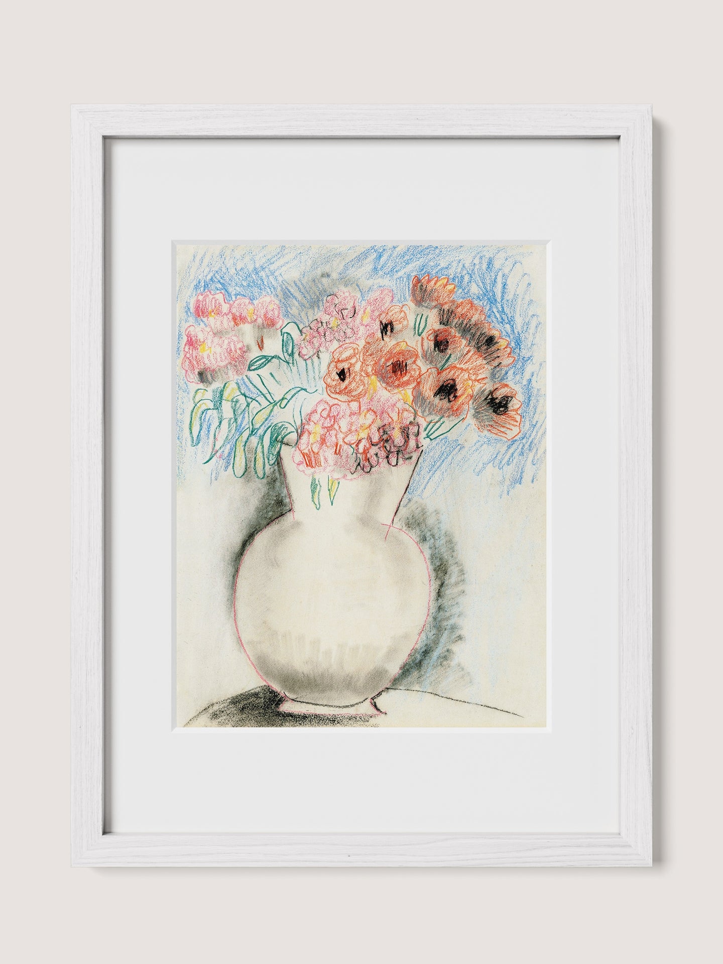 Pink Flowers in a Vase