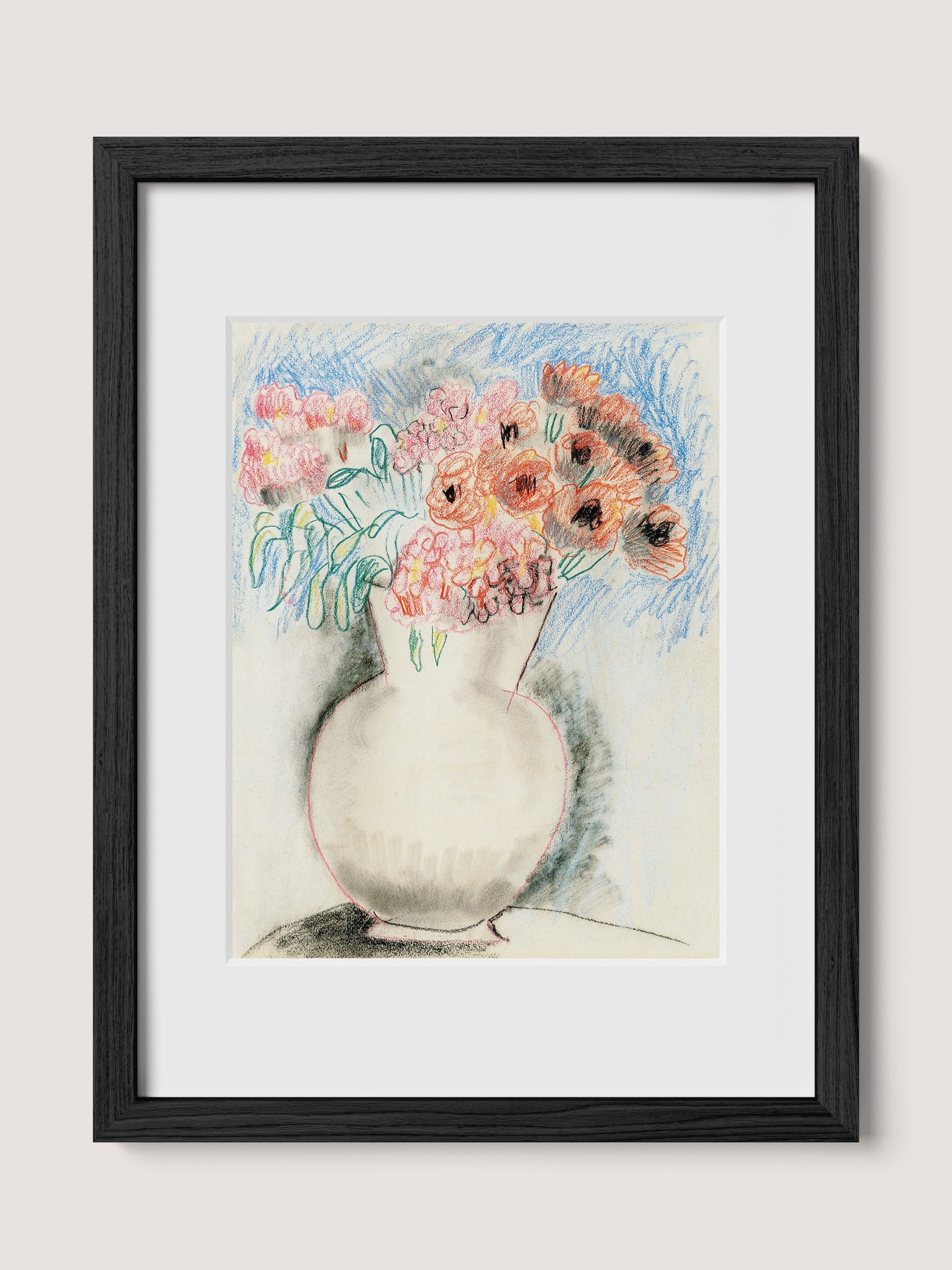 Pink Flowers in a Vase