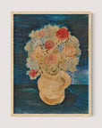 Jarred Flowers on Blue