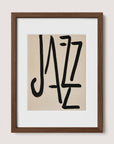 The Jazz Type Poster