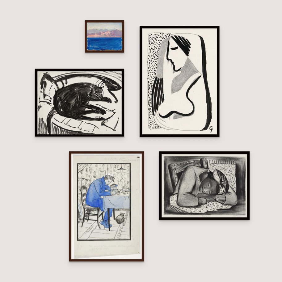 Black & White Gallery Wall I