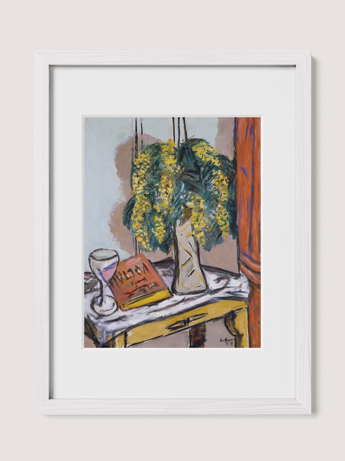 Still Life with Mimosas