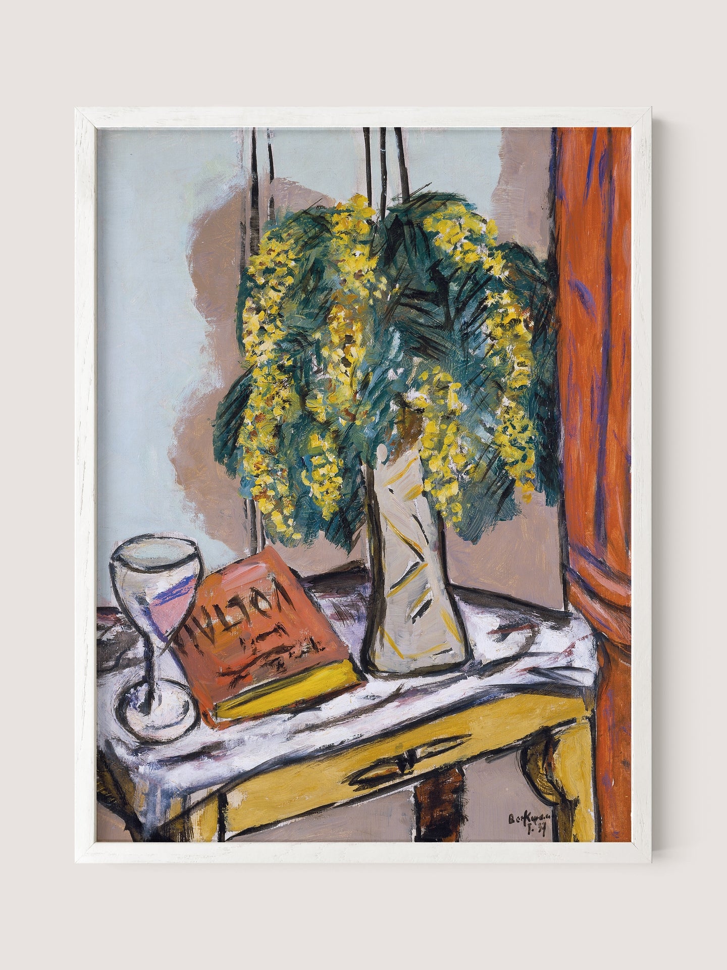 Still Life with Mimosas