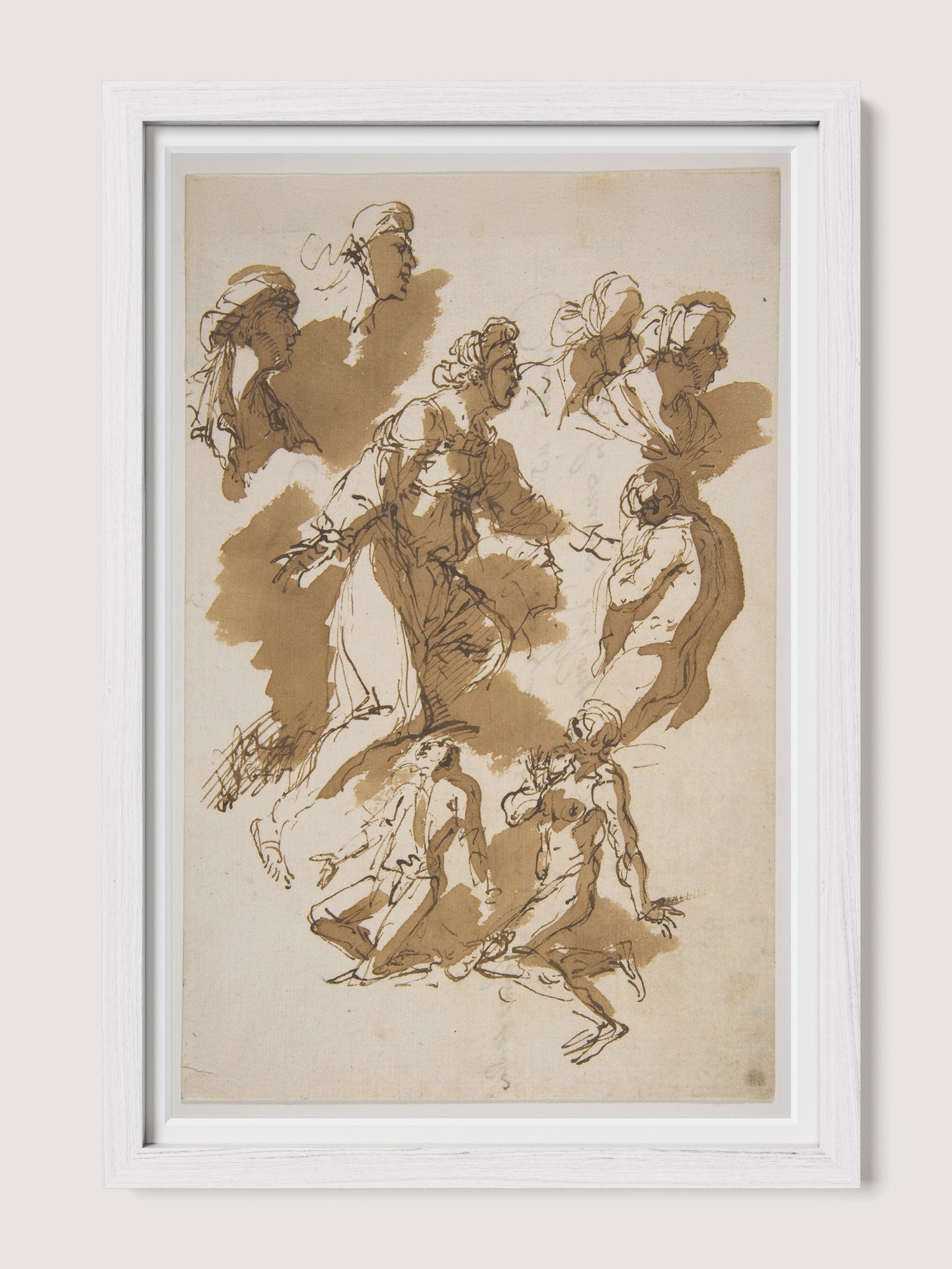 Rosa&#39;s Kneeling Figures