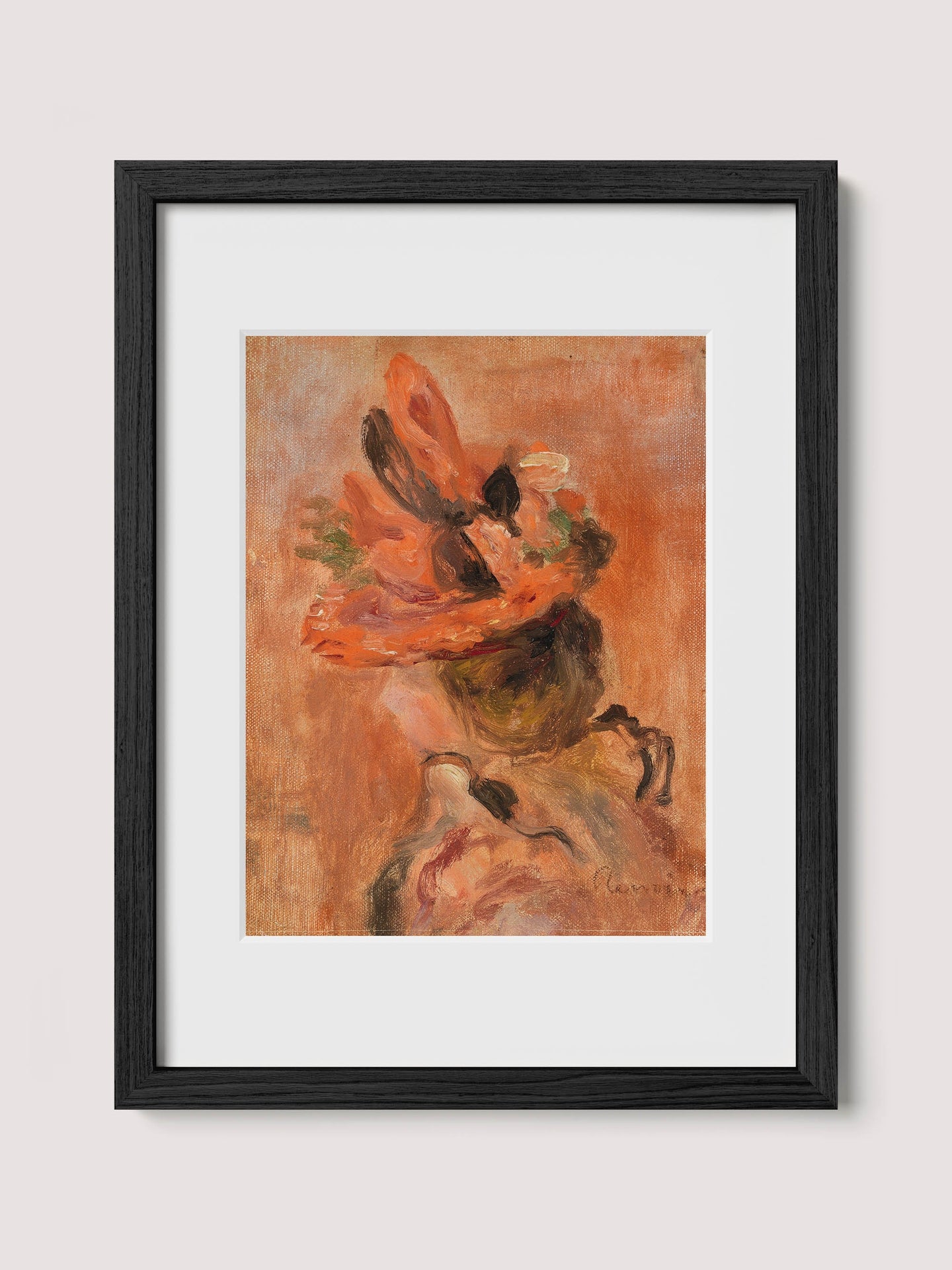 Woman’s Head with Red Hat