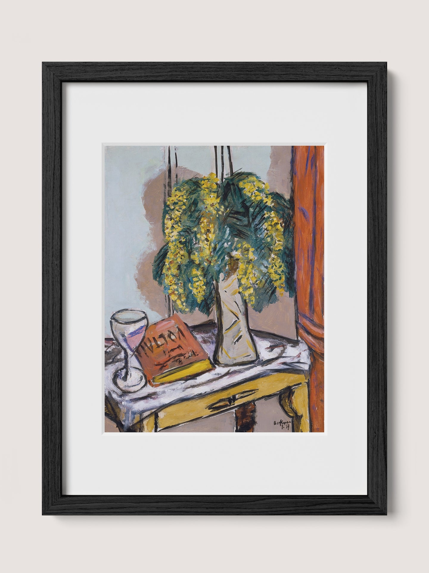 Still Life with Mimosas