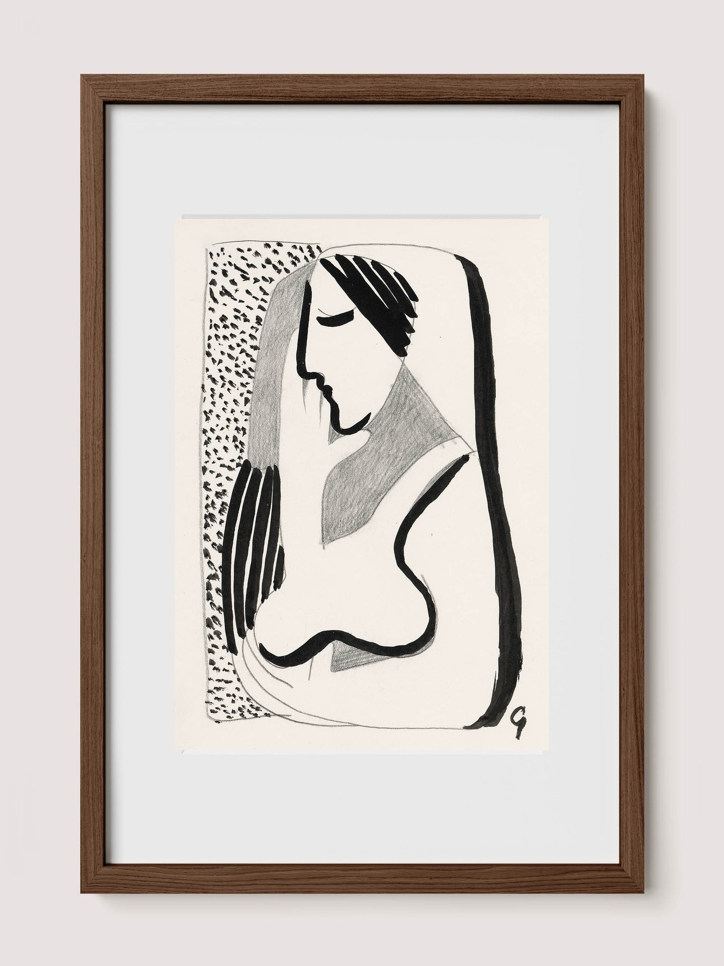 Thoughtful Woman