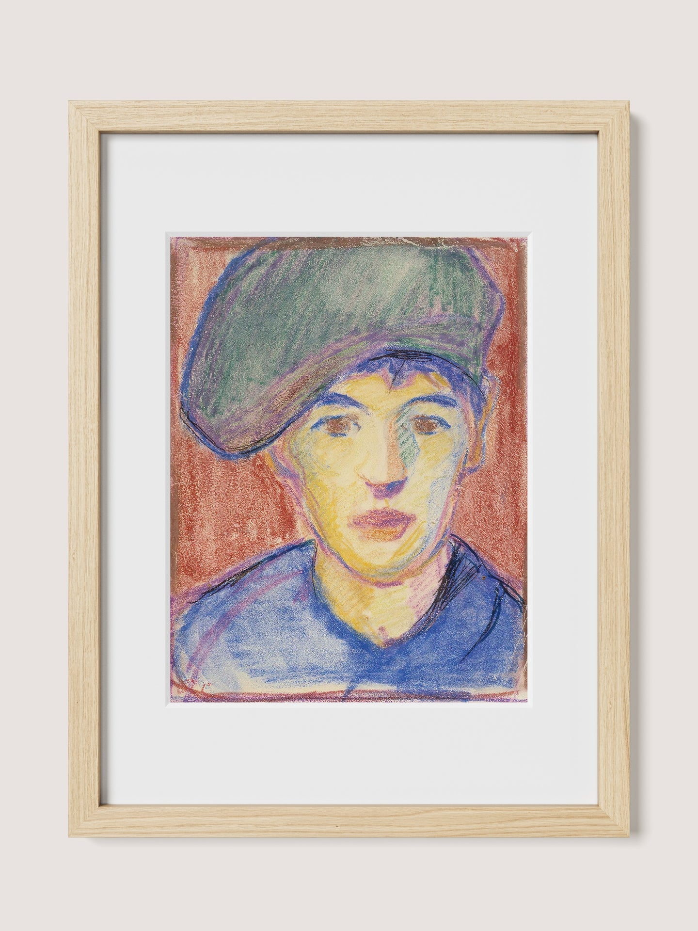 Young Man with Beret