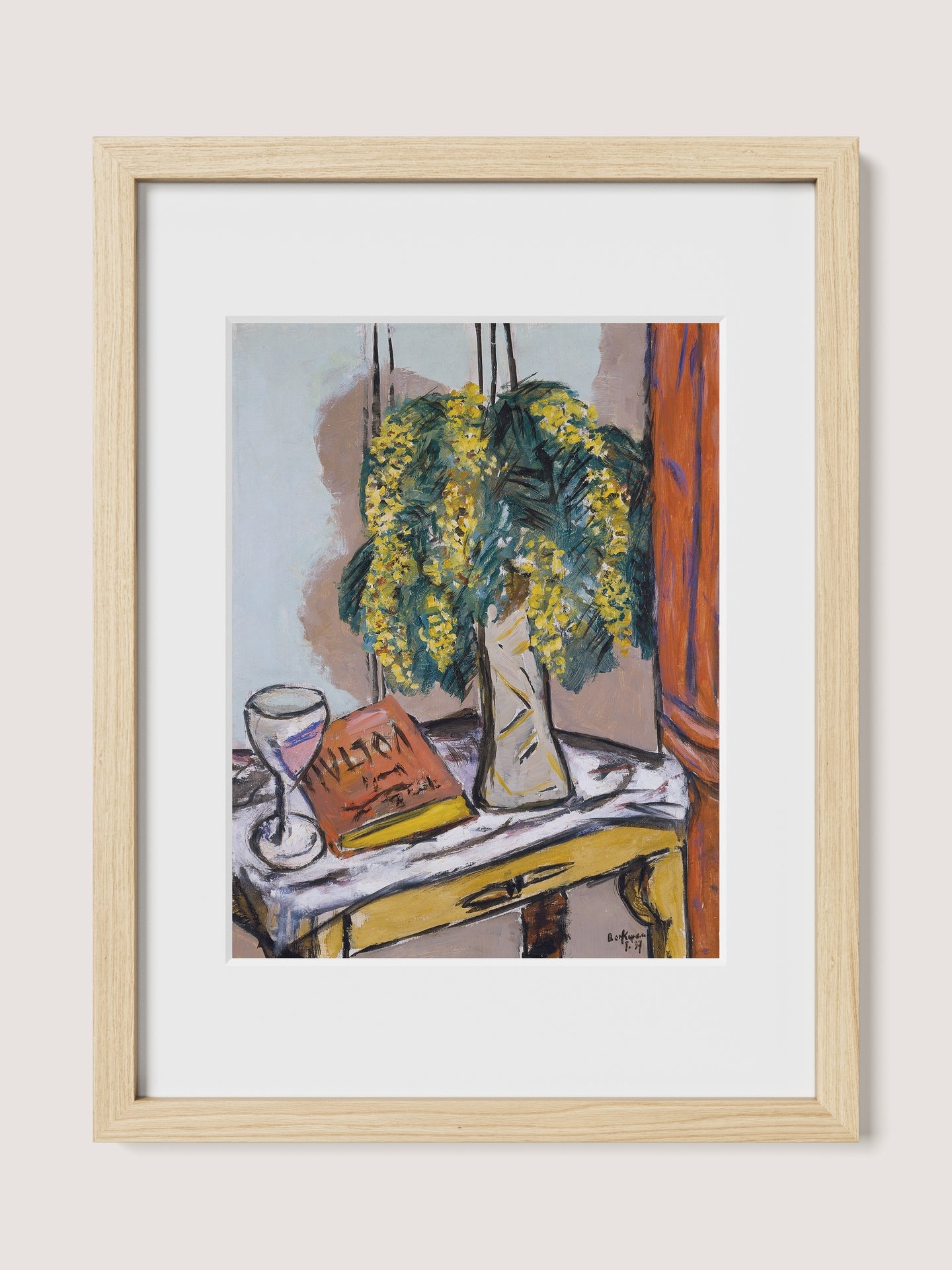 Still Life with Mimosas