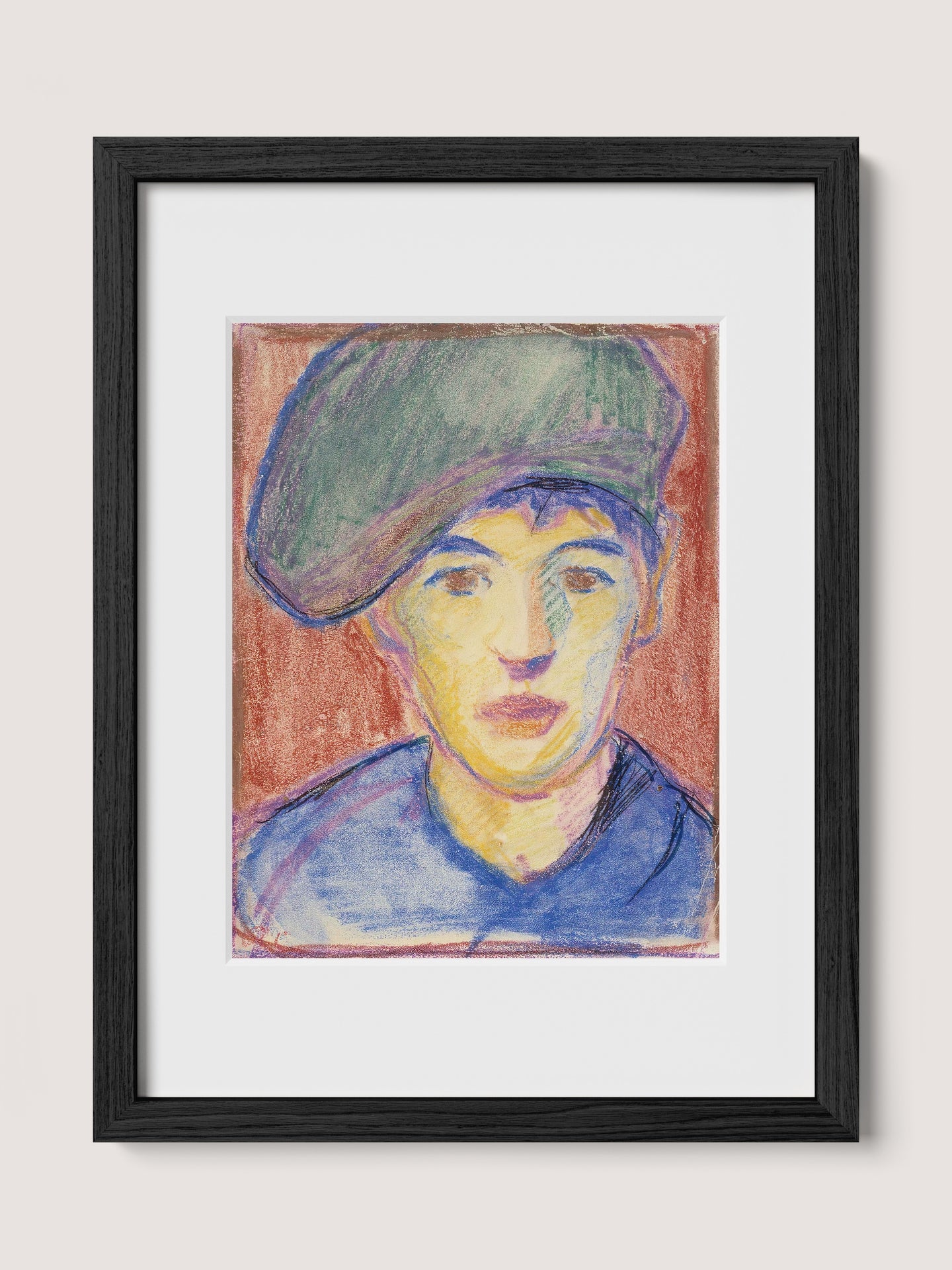 Young Man with Beret