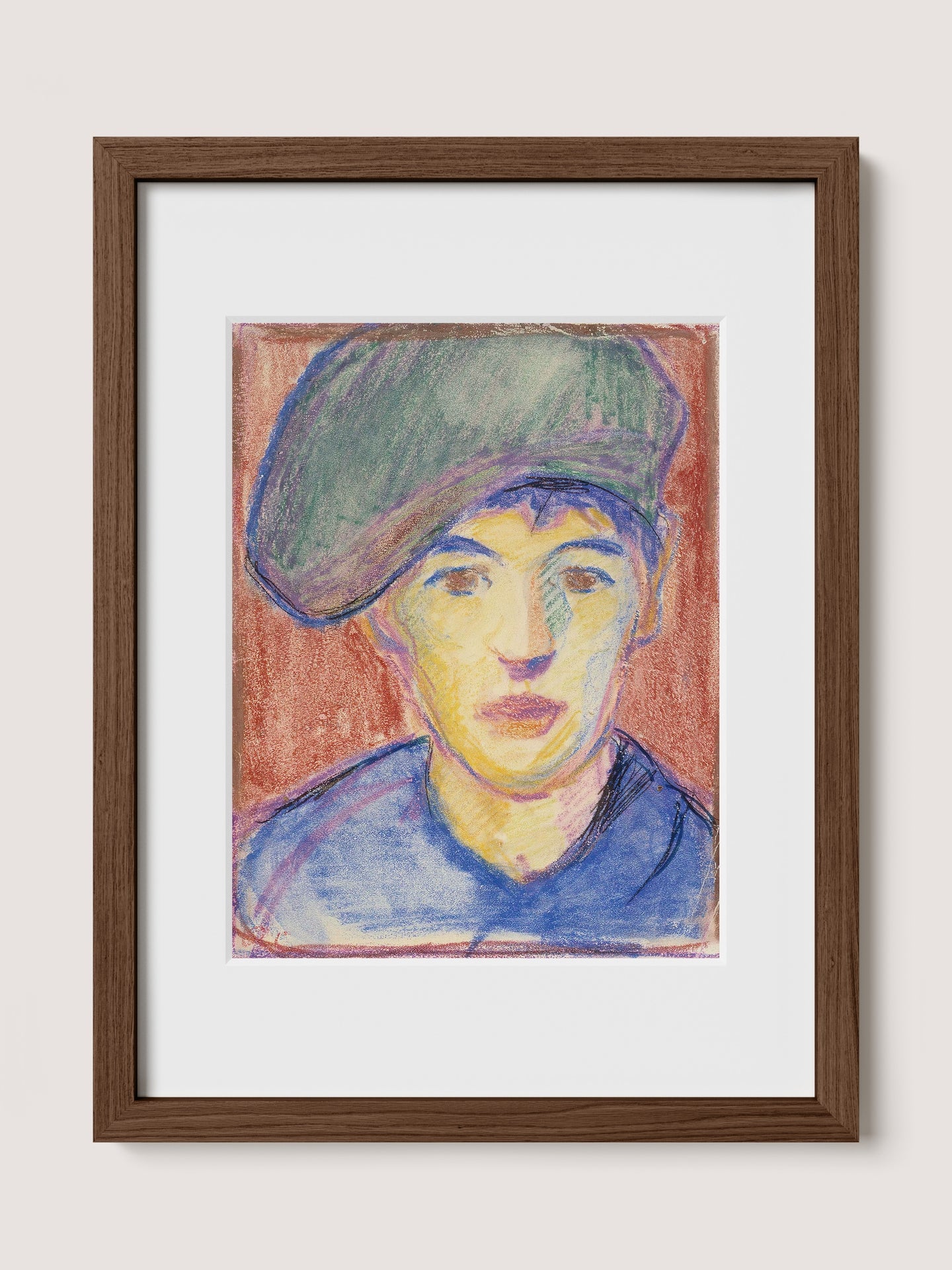 Young Man with Beret