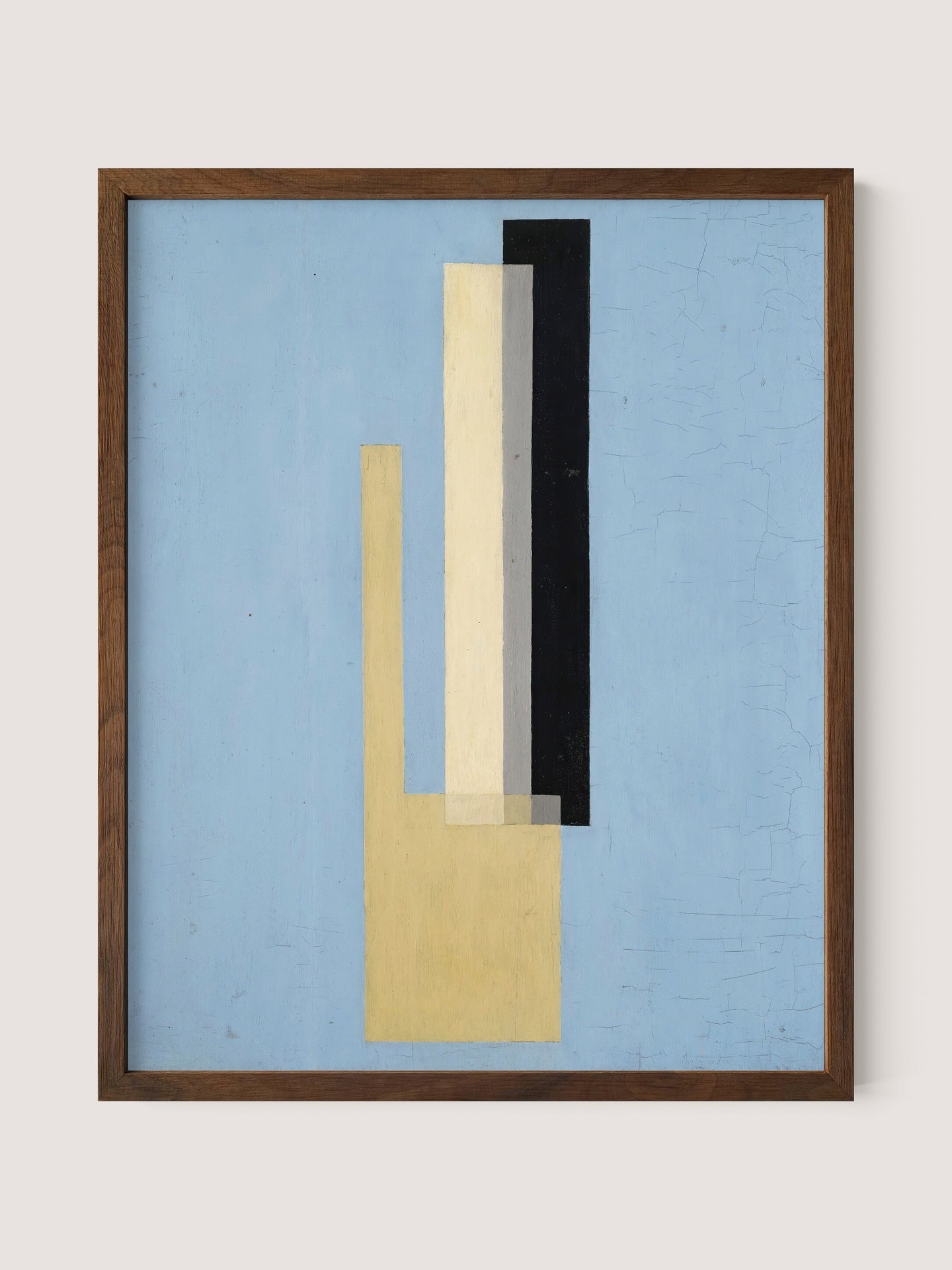 Abstract Construction on Blue